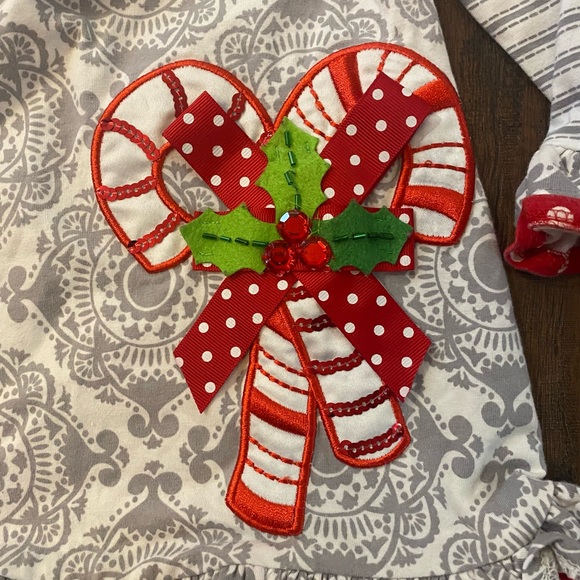 2 Adorable Holiday Dresses!! 3T and 4T - Picture 5 of 6